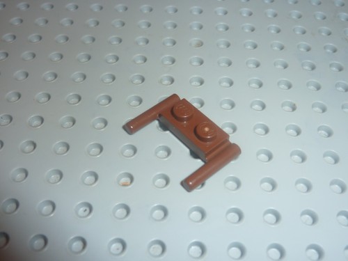 Lego oldbrown plate - x,