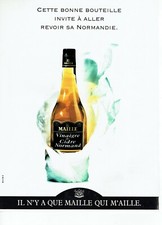 publicité Advertising 0422 1992   Maille vinaigre au cidre Normand 19.4.22