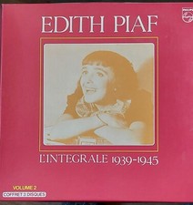 edith piaf coffret integral 3 disques volume2 1939/1945 33 tours