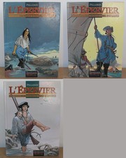 L'épervier N°1 2 et 6 Patrice Pellerin 1994/2005 EO