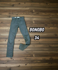 Valeur 60 € Bonobo Taille 34 Neuf  Jeans green jean denim gris homme W 24