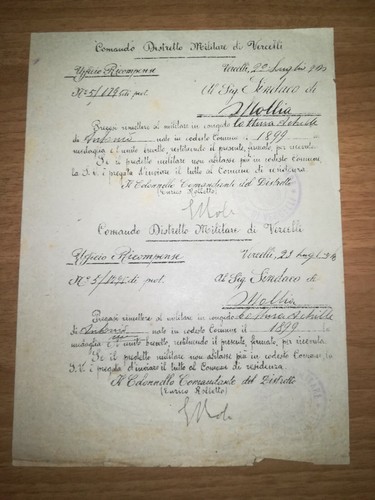 Comando distretto militare - distretto, di