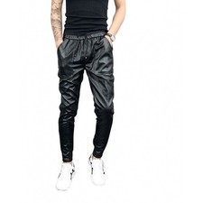 Jeans en cuir Pantalon Real Style Hommes Noir Hommes 501 Pantalon S...