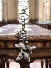 Porte-clé Vintage Mickey Minnie - Accessoire Rétro Disney