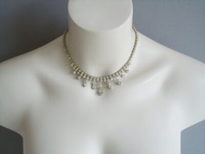 Collier Vintage En Strass Pour