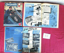 revue L'Automobile N° 33 salon  1948 Citroën traction , 2 cv ; Talbot ; Delahaye