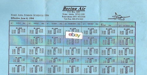 Bering air nome - air, alaska
