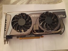 MSI N460 GTX Hawk  Frozr II, dual fan, 2x dvi & hdmi