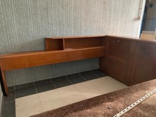 Meuble bar d'angle ancien atypique  