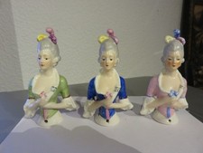 Lot de 3 Demi figurine Half