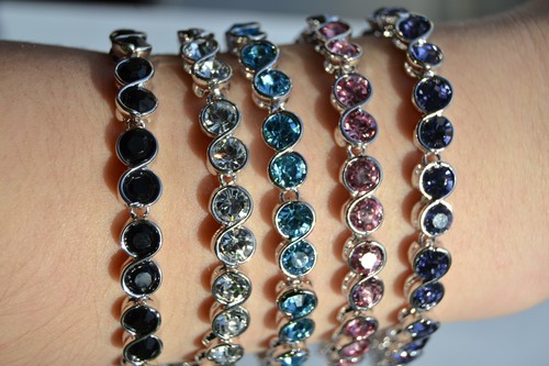 Bracelet solitaire swarovski - bracelet, swarovski®