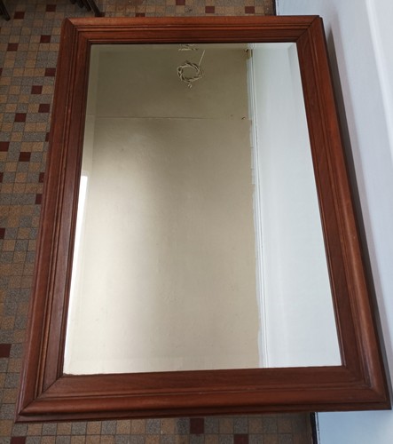 Ancien grand miroir 106x77 - miroir,