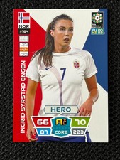 ADRENALYN CARD PANINI FIFA WOMEN WORLD CUP 2023 SYRSTAD ENGEN NORVEGE # 164