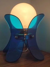 LAMPE DE TABLE EN PLEXIGLASS VINTAGE