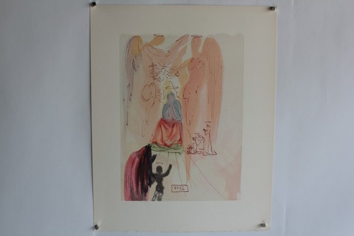 Salvador dali lithographie - lithographie, la
