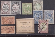 TB lot de Fiscaux divers