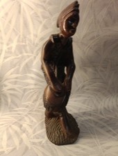Statue De Bois Art Africain