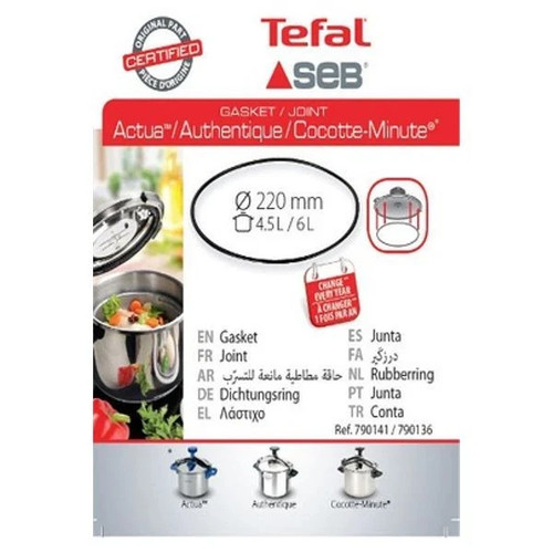 Joint seb cocotte et 6l - joint, 4,5l