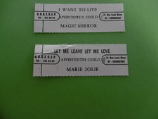 2 étiquettes juke-box