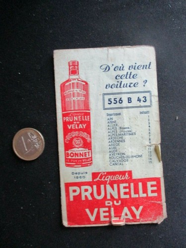 Prunelle velay quinquina - du,