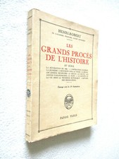 LES GRANDS PROCES DE L'HISTOIRE IXe série par HENRI ROBERT