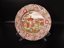 Ancien Plat En Porcelaine Semi