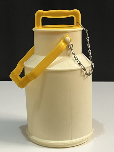 Pot lait bidon plastique - lait, en