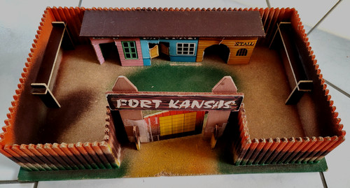 Fort kansas miniature bois - fort, en