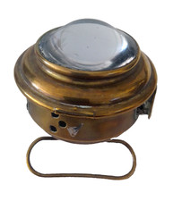 LAMPE INTERIEURE DE FIACRE EN LAITON DU XIXème siècle