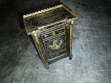 Ancienne tirelire coffre-fort CR Charles Rossignol - soudure ancienne-H: 11.5 cm