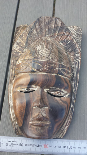 Masque africain vintage - , en