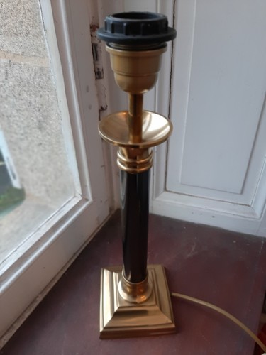 Lampe metal bronze vintage - lampe,