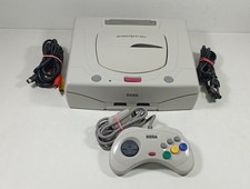 CONSOLE SEGA SATURN (V2 - WHITE) NTSC-JAPAN (SANS BOITE NI NOTICE - WITHOUT BOX 