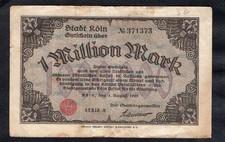 Notgeld Allemagne 1 Million