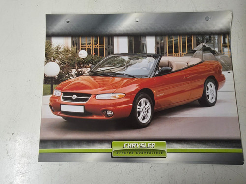 Carte fiche voiture - carte,