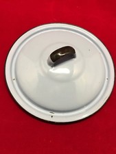 EnamelWare Sauce Pan Lid Black