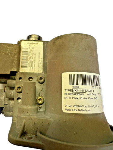 Vanne gaz nat - vanne, de