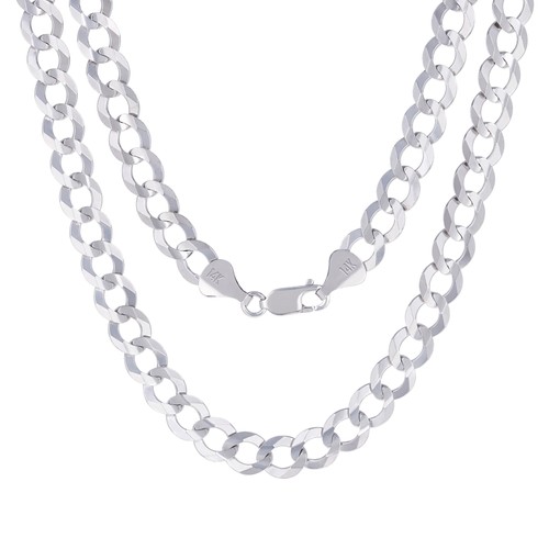 Solide 14k blanc hommes - 14k,