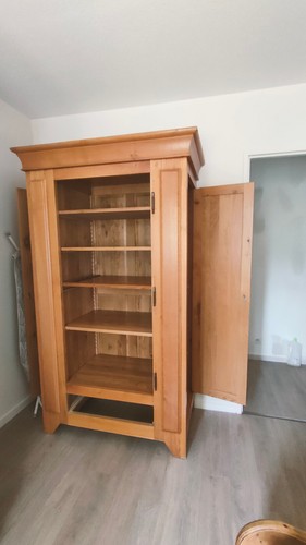 Armoire bonnetière bois - armoire ,