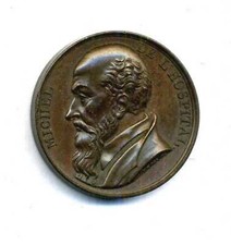 Michel de l’Hospital médaille sans poinçon – Bronze par Caunois
