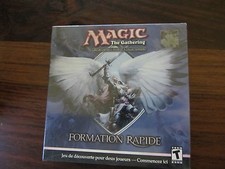 MAGIC THE GATHERING   :  PACK FORMATION RAPIDE  - 22 CARTES + TAPIS DE JEU + CD