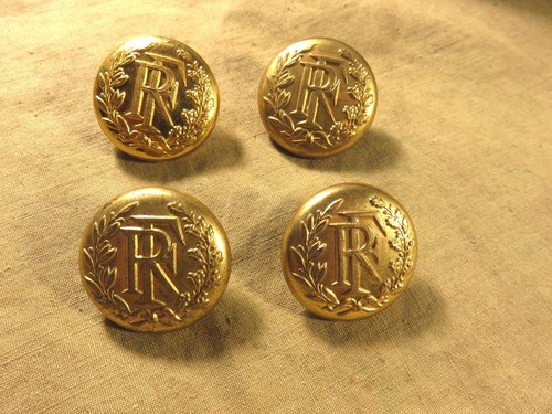 Très beau bouton - doré, rf