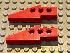 2 x LEGO TECHNIC red wing back