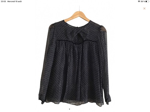Superbe blouse 100 soie - superbe,