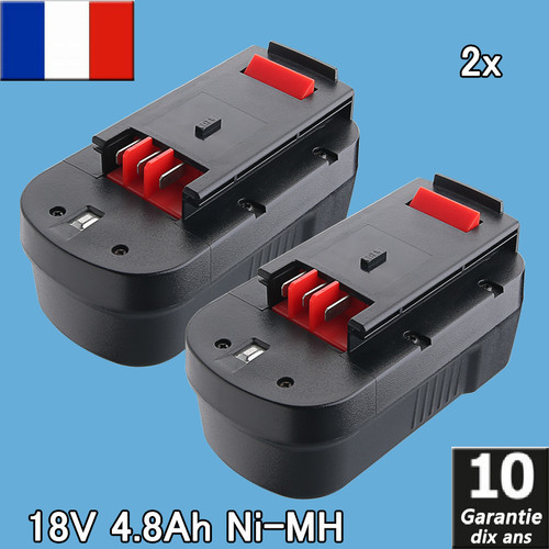 2pcs batterie 4800m - ni-mh,