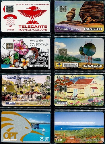 Nouvelle caledonie lot de 8 - lot,