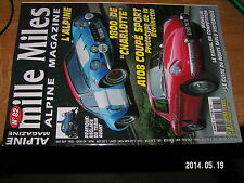 ** Mille Miles n°82 Reglage