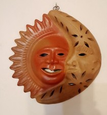 Masque Mural Soleil Et Lune