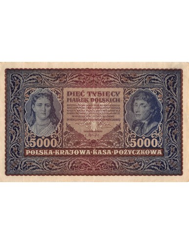Pologne 5000 marek - 5000,
