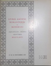 1969 Catalogue de Vente Drouot